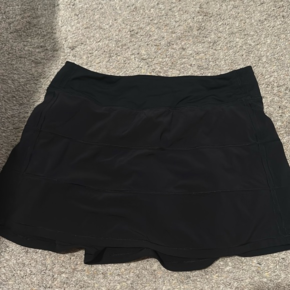 Lululemon Pace Rival Skort Long in Black - Picture 1 of 3